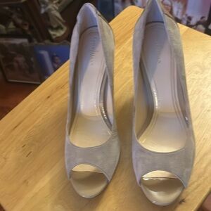 Cole Haan Woman’s  and dress suede high heel shoe